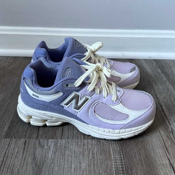 New Balance 2002R Nergy Sneakers Running Shoes Anthro Purple White Size 5 6.5 - Picture 6 of 16